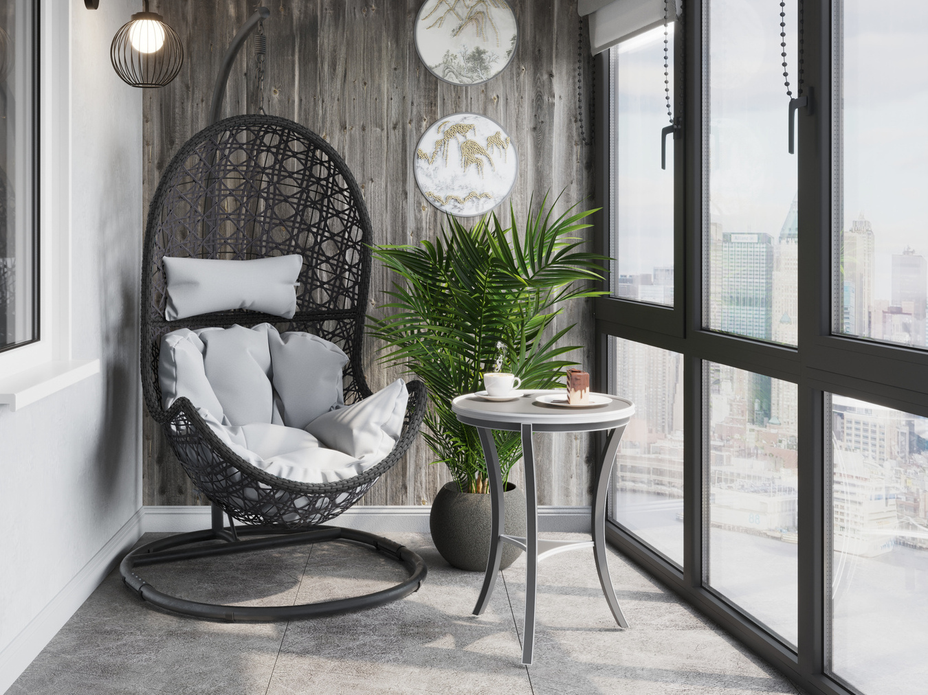 заказать дизайн интерьера лоджии Дизайн интерьера лоджии